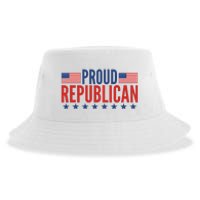 Proud Republican American Sustainable Bucket Hat