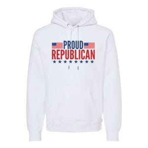 Proud Republican American Premium Hoodie