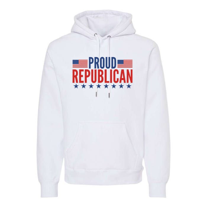 Proud Republican American Premium Hoodie