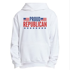 Proud Republican American Urban Pullover Hoodie