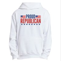 Proud Republican American Urban Pullover Hoodie