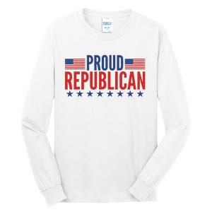 Proud Republican American Tall Long Sleeve T-Shirt