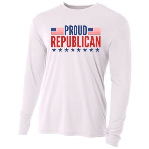 Proud Republican American Cooling Performance Long Sleeve Crew