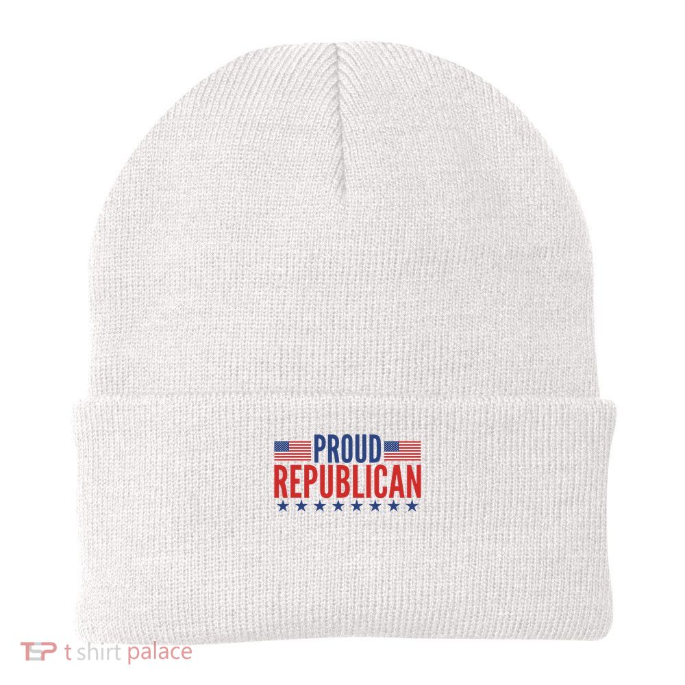 Proud Republican American Beanie