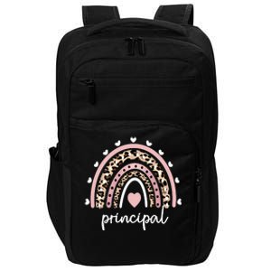 Principal Rainbow Appreciation School Principal Gift Impact Tech Backpack