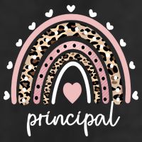Principal Rainbow Appreciation School Principal Gift Adult Drive Performance Visor