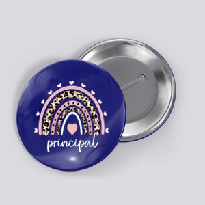 Principal Rainbow Appreciation School Principal Gift Button