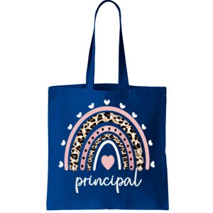 Principal Rainbow Appreciation School Principal Gift Tote Bag