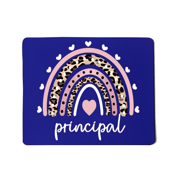 Principal Rainbow Appreciation School Principal Gift Mousepad