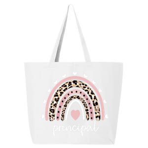 Principal Rainbow Appreciation School Principal Gift 25L Jumbo Tote