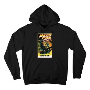 Pacific Rim – Apocalyptic Terror Rises Retro Poster Hoodie