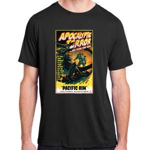 Pacific Rim – Apocalyptic Terror Rises Retro Poster Adult ChromaSoft Performance T-Shirt