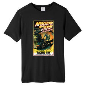 Pacific Rim – Apocalyptic Terror Rises Retro Poster Tall Fusion ChromaSoft Performance T-Shirt