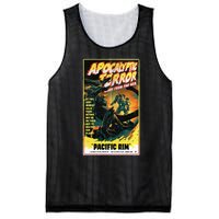 Pacific Rim – Apocalyptic Terror Rises Retro Poster Mesh Reversible Basketball Jersey Tank