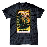 Pacific Rim – Apocalyptic Terror Rises Retro Poster Tie-Dye T-Shirt