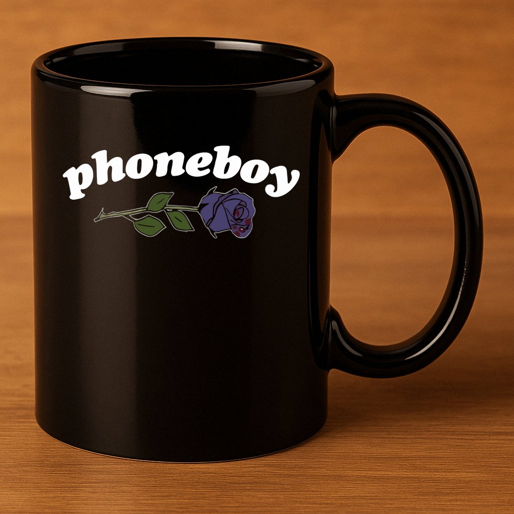Phoneboy Roses Are Dead 11oz C Handle Ceramic Mug