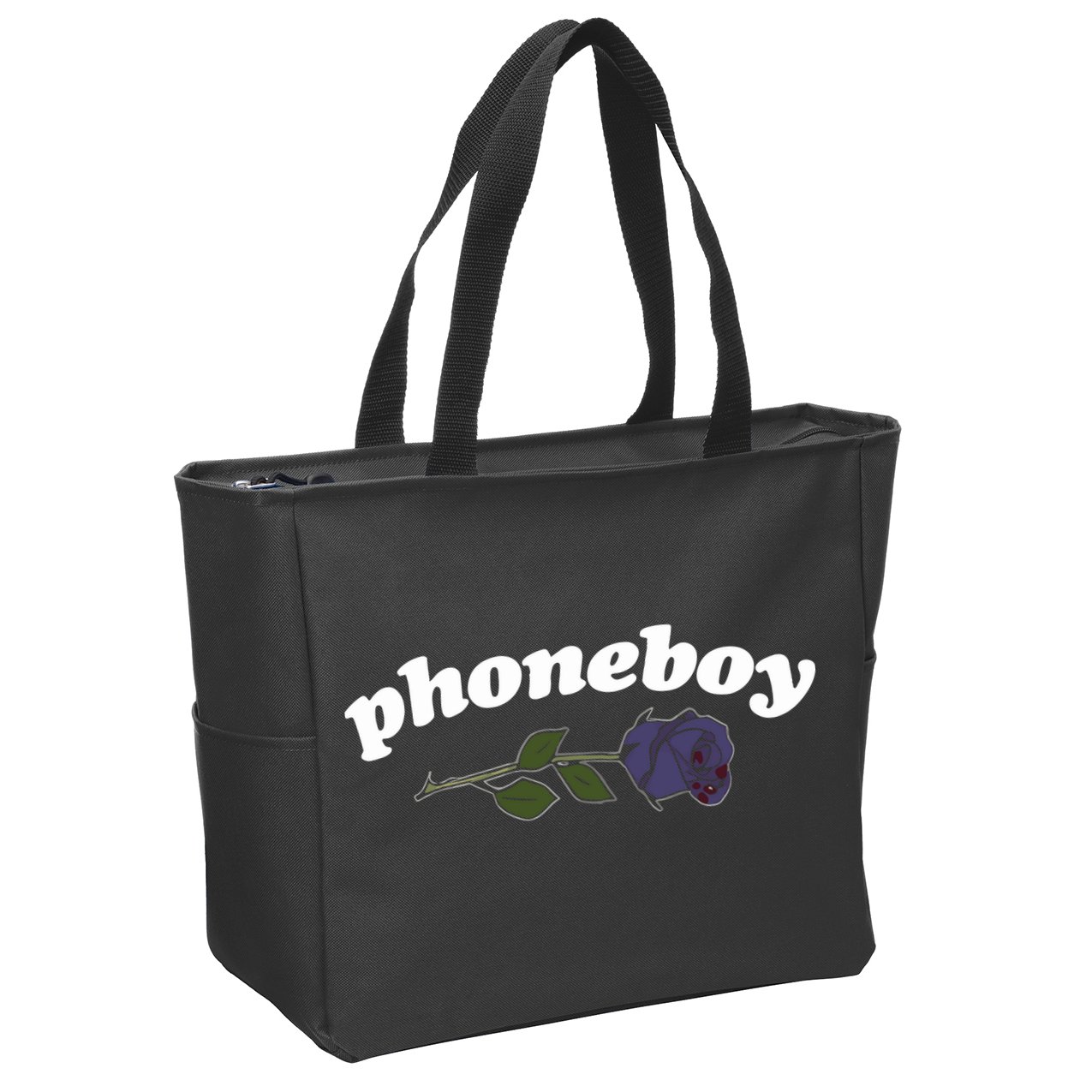 Phoneboy Roses Are Dead Zip Tote Bag