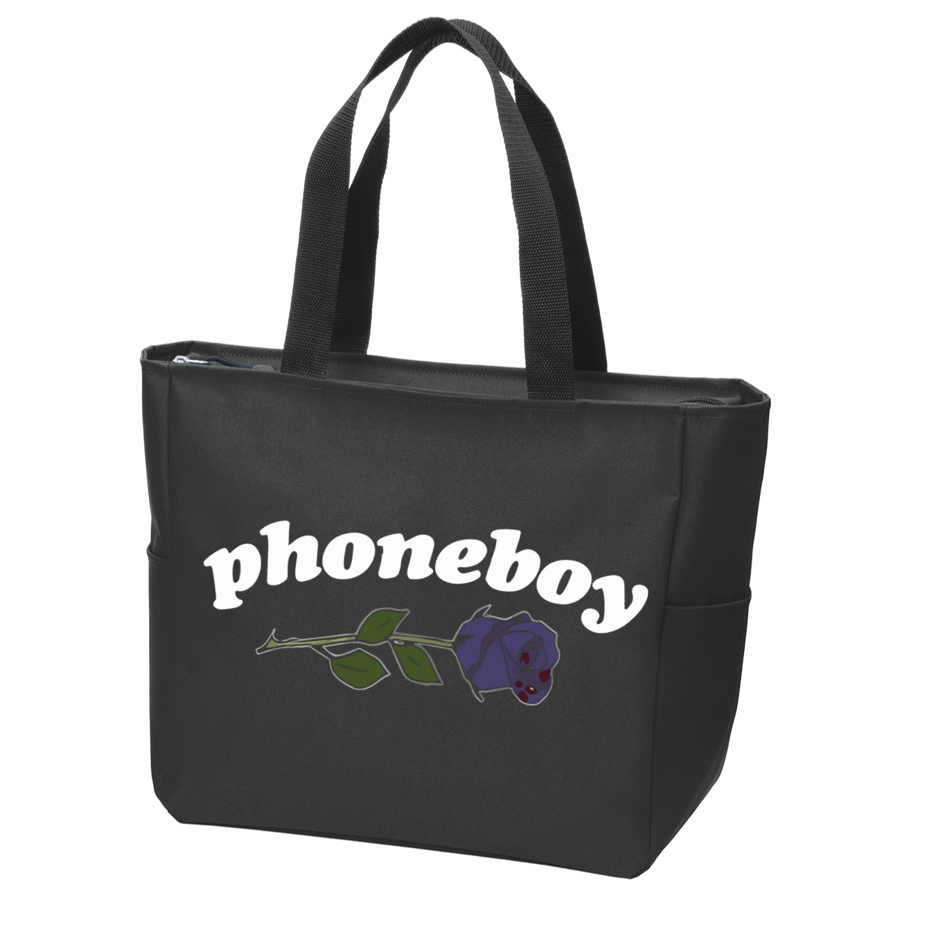 Phoneboy Roses Are Dead Zip Tote Bag