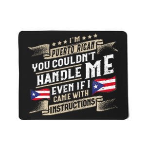 Puerto Rico Accessories Puerto Ricans Flag Mousepad