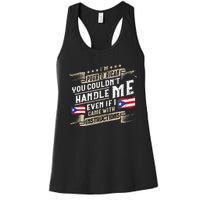 Puerto Rico Accessories Puerto Ricans Flag Women's Racerback Tank