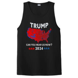 Patriotic Red And Blue Map Usa County Election Map PosiCharge Competitor Tank