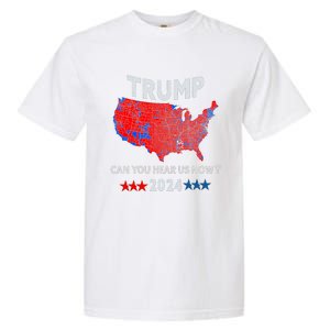 Patriotic Red And Blue Map Usa County Election Map Garment-Dyed Heavyweight T-Shirt