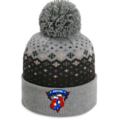 Puerto Rican Arecibo Puerto Rico Boxing Gloves The Baniff Cuffed Pom Beanie