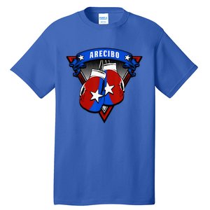 Puerto Rican Arecibo Puerto Rico Boxing Gloves Tall T-Shirt