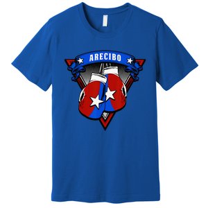 Puerto Rican Arecibo Puerto Rico Boxing Gloves Premium T-Shirt