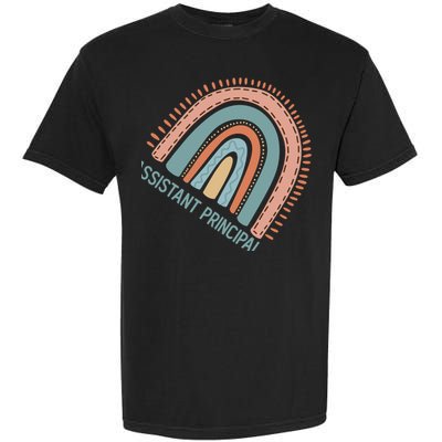 Pastel Rainbow Assistant Principal Gift Garment-Dyed Heavyweight T-Shirt