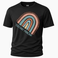 Pastel Rainbow Assistant Principal Gift Cooling Performance Crew T-Shirt