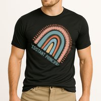 Pastel Rainbow Assistant Principal Gift Cooling Performance Crew T-Shirt