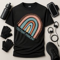 Pastel Rainbow Assistant Principal Gift Cooling Performance Crew T-Shirt