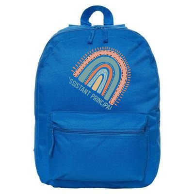 Pastel Rainbow Assistant Principal Gift 16 in Basic Backpack