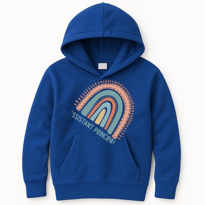 Pastel Rainbow Assistant Principal Gift Kids Hoodie
