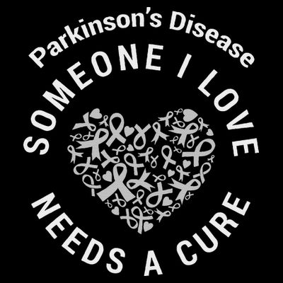 Parkinson's Raise Awareness Need Cure Love Family Support T-Shirt