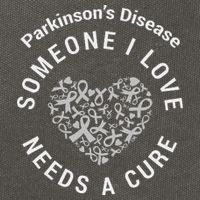 Parkinson's Raise Awareness Need Cure Love Family Support Cotton Canvas Backpack
