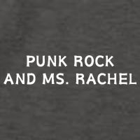 Punk Rock And Ms Rachel Funny Ms Rachel Parent Vector Backpack