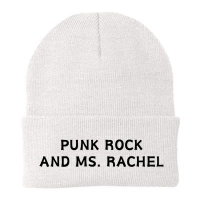 Punk Rock And Ms Rachel Funny Ms Rachel Parent Beanie