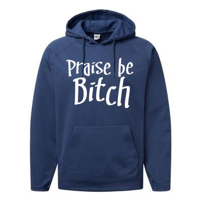 Praise Be, Bitch Performance Fleece Hoodie