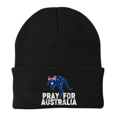 Pray for Australia Kangaroo Australian Flag Beanie