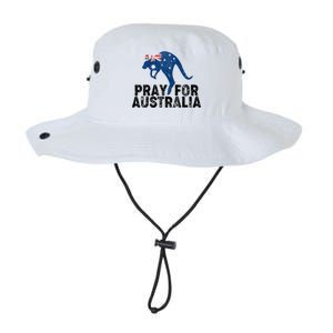 Pray for Australia Kangaroo Australian Flag Legacy Cool Fit Booney Bucket Hat