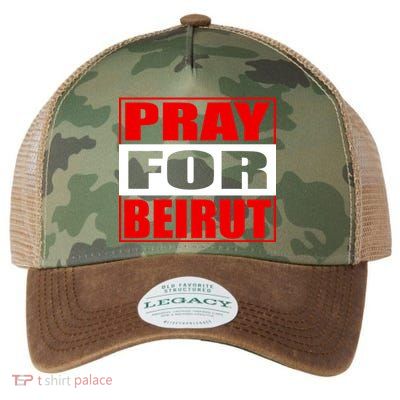 Pray For Beirut Legacy Tie Dye Trucker Hat