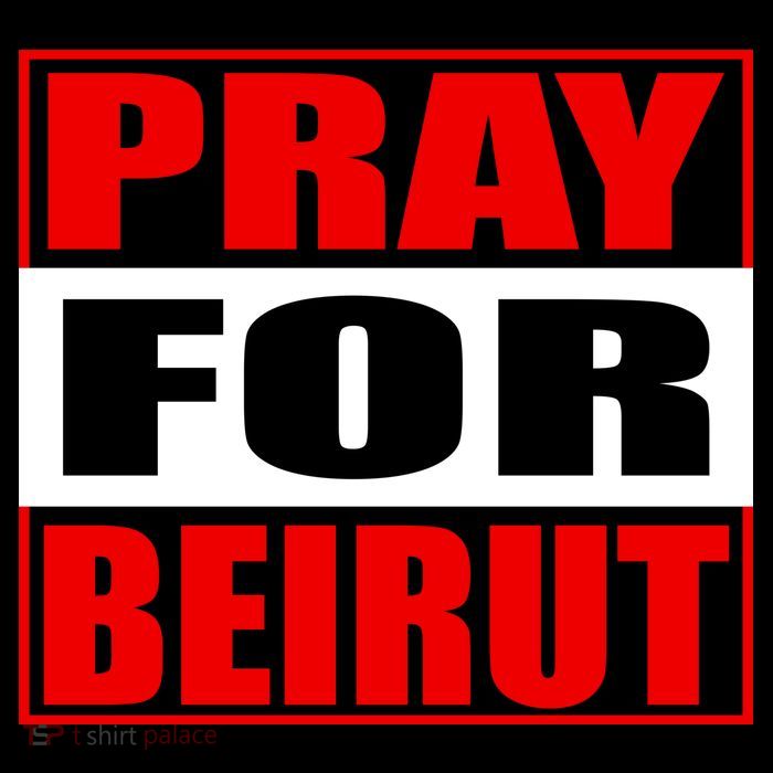 Pray For Beirut Flexfit Unipanel Trucker Cap