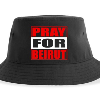 Pray For Beirut Sustainable Bucket Hat
