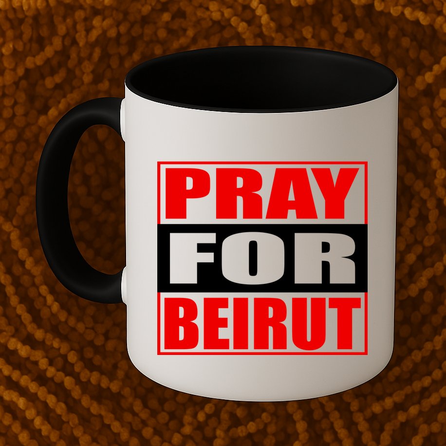 Pray For Beirut Mug