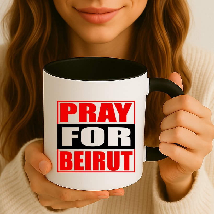 Pray For Beirut Mug