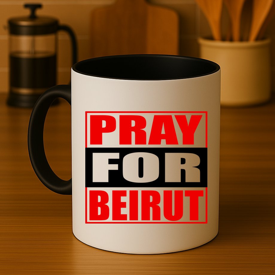 Pray For Beirut Mug