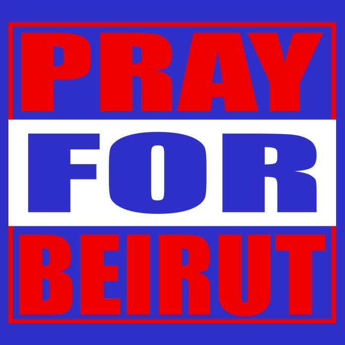 Pray For Beirut Poster