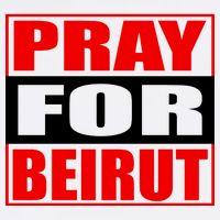 Pray For Beirut Garment-Dyed Sweatshirt